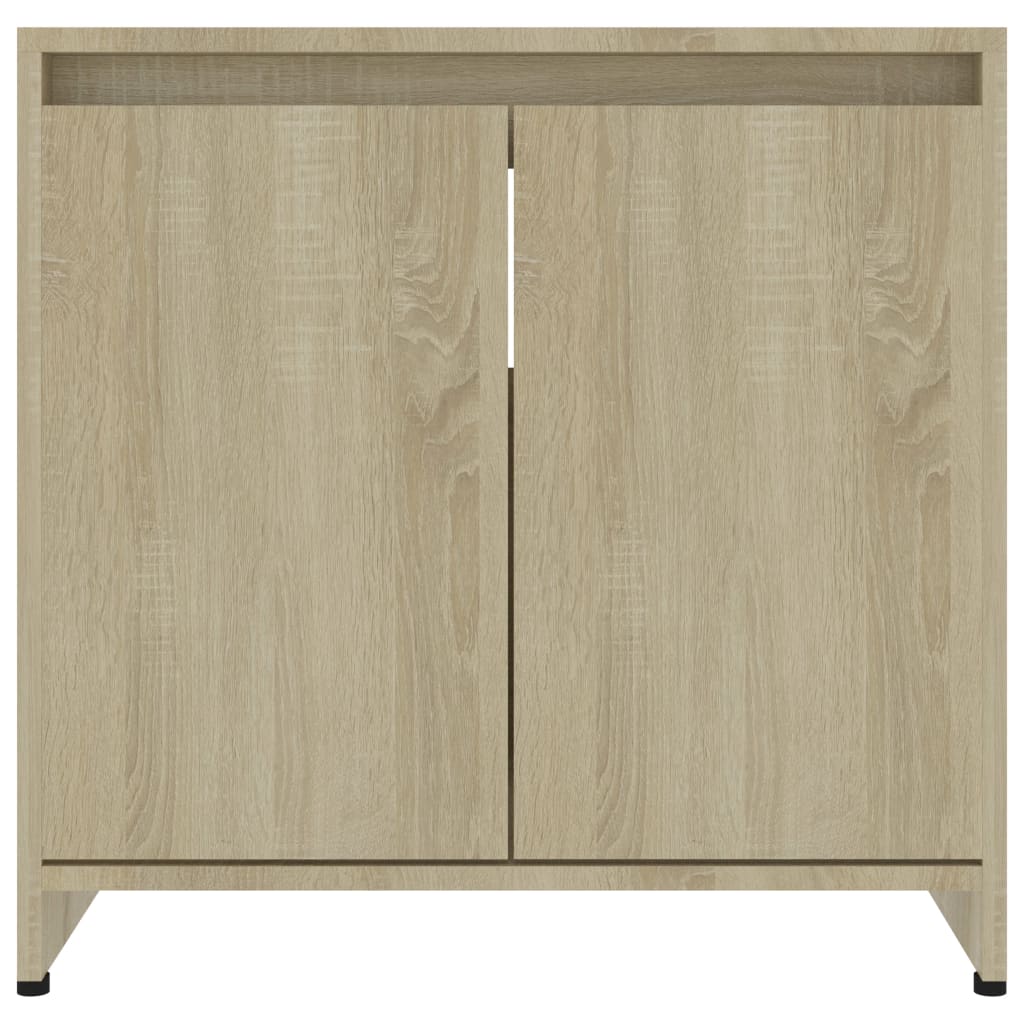 Bathroom Cabinet Sonoma Oak 60x33x61 cm Engineered Wood , Furniture -> Furniture Sets -> Bathroom Furniture Sets , Bathroom Furniture Sets,Durable,eligant,Furniture -,Furniture Sets -,Home & Garden -,Modern Design,new-305021