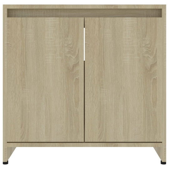 Bathroom Cabinet Sonoma Oak 60x33x61 cm Engineered Wood , Furniture -> Furniture Sets -> Bathroom Furniture Sets , Bathroom Furniture Sets,Durable,eligant,Furniture -,Furniture Sets -,Home & Garden -,Modern Design,new-305021