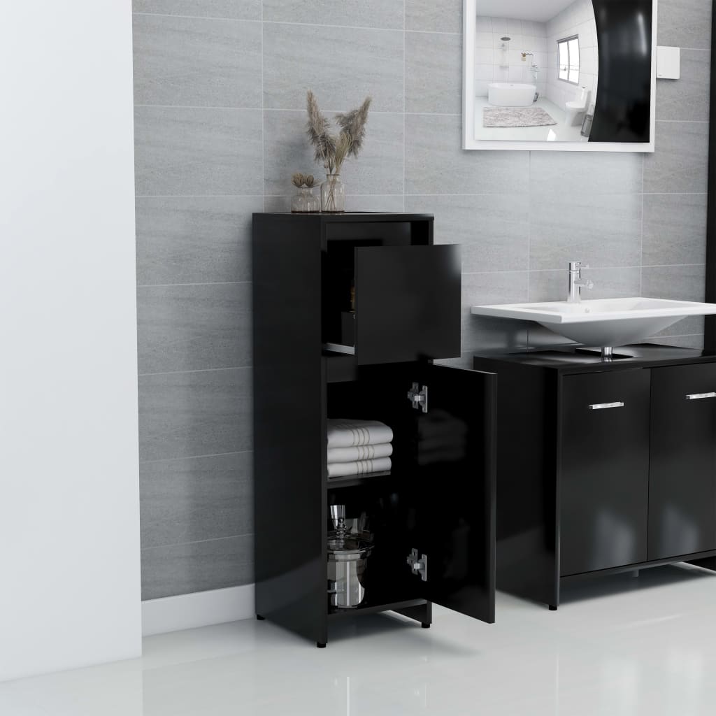 Bathroom Cabinet 30x30x95 cm Engineered Wood , Furniture -> Furniture Sets -> Bathroom Furniture Sets , Bathroom Furniture Sets,Durable,eligant,Furniture -,Furniture Sets -,Home & Garden -,Modern Design,new-305021,Wooden Furniture