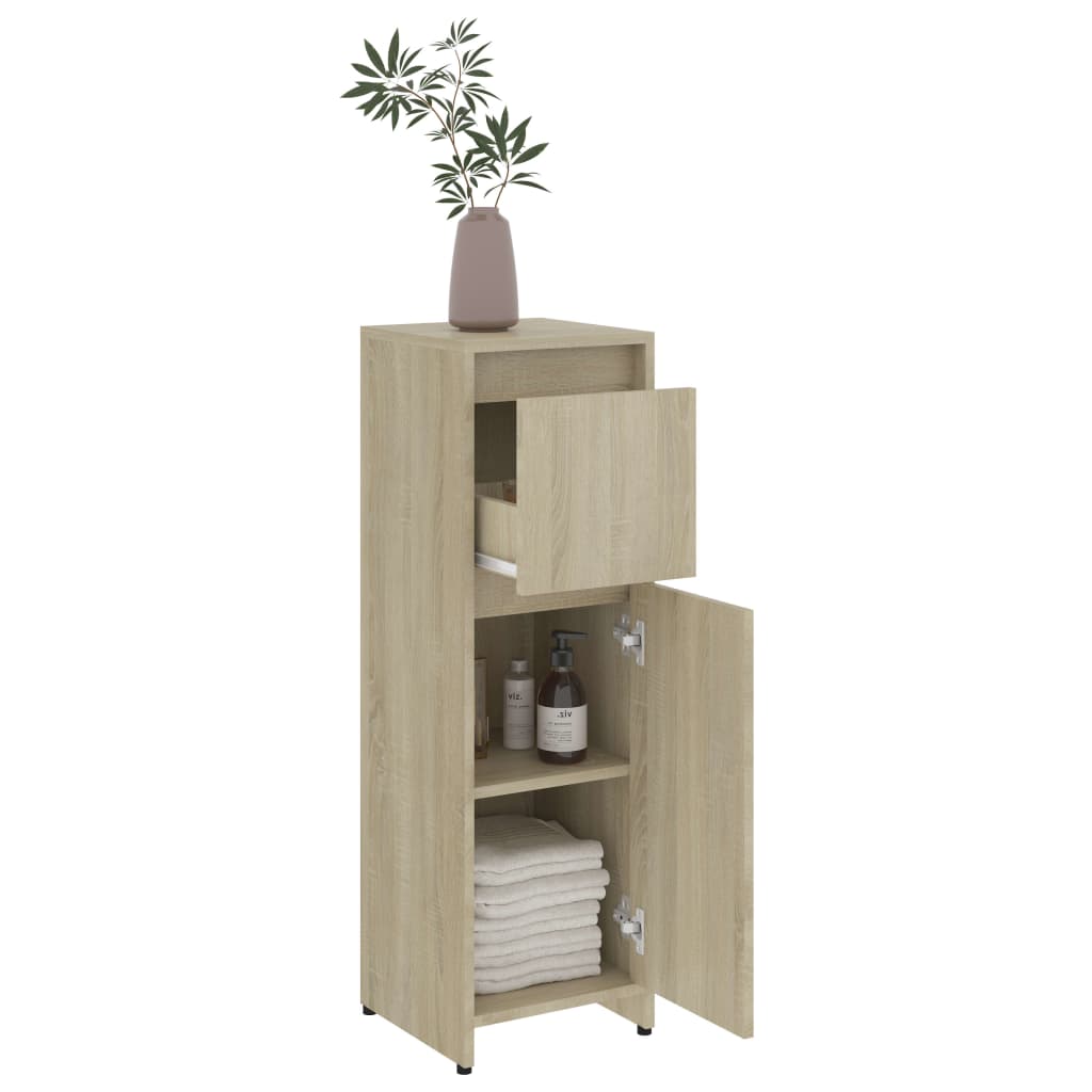 Bathroom Cabinet 30x30x95 cm Engineered Wood , Furniture -> Furniture Sets -> Bathroom Furniture Sets , Bathroom Furniture Sets,Durable,eligant,Furniture -,Furniture Sets -,Home & Garden -,Modern Design,new-305021,Wooden Furniture