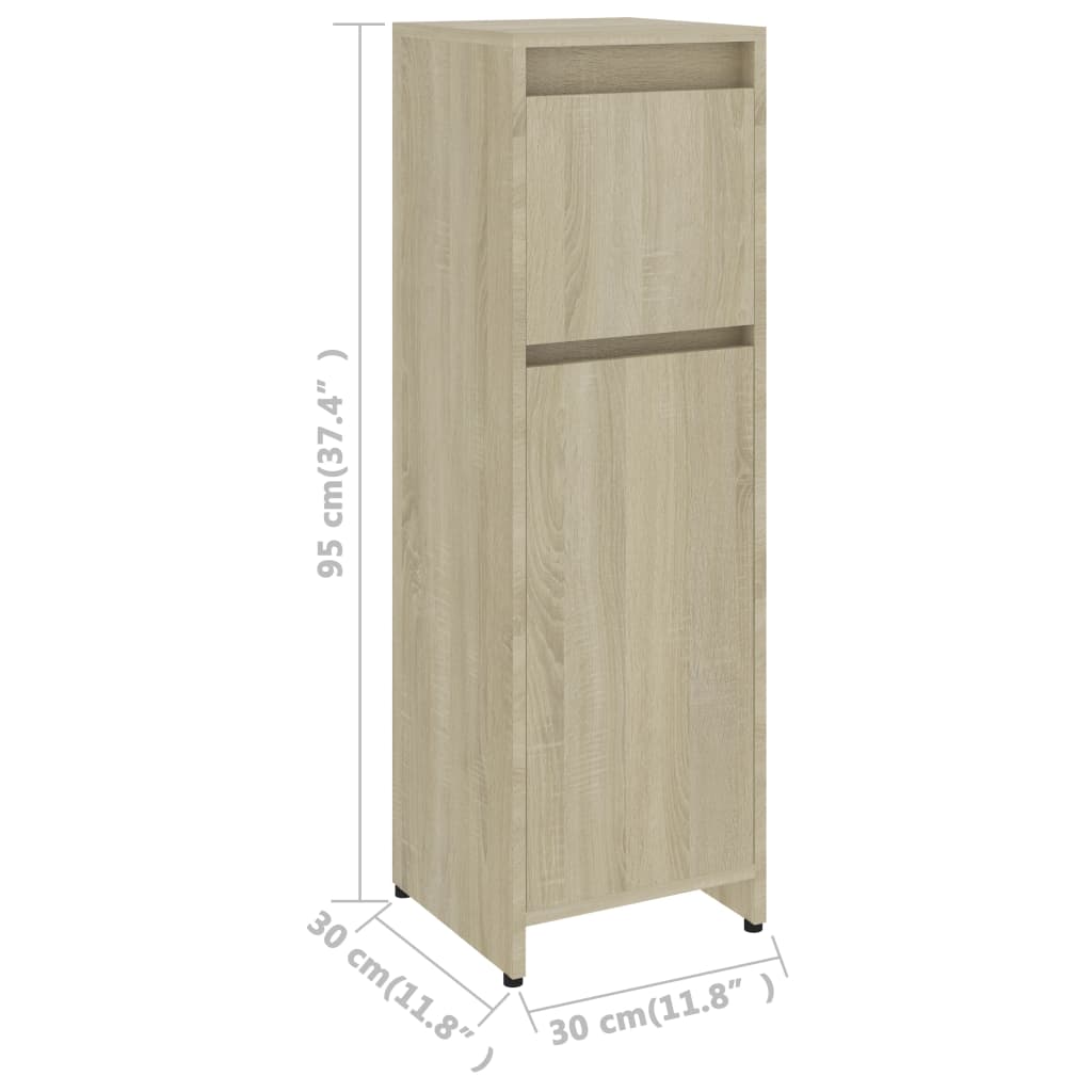 Bathroom Cabinet 30x30x95 cm Engineered Wood , Furniture -> Furniture Sets -> Bathroom Furniture Sets , Bathroom Furniture Sets,Durable,eligant,Furniture -,Furniture Sets -,Home & Garden -,Modern Design,new-305021,Wooden Furniture