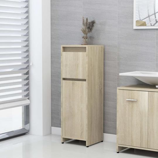 Bathroom Cabinet 30x30x95 cm Engineered Wood , Furniture -> Furniture Sets -> Bathroom Furniture Sets , Bathroom Furniture Sets,Durable,eligant,Furniture -,Furniture Sets -,Home & Garden -,Modern Design,new-305021,Wooden Furniture