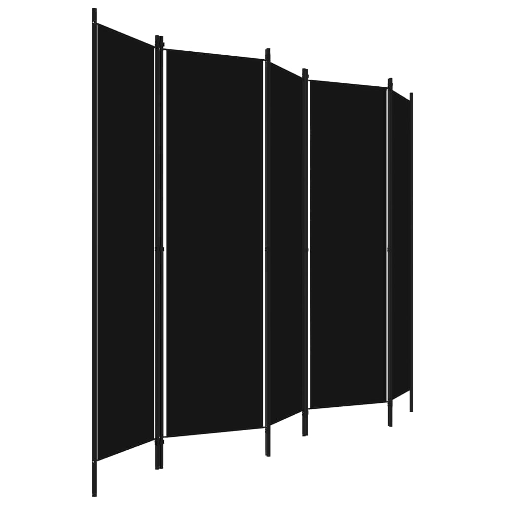 5-Panel Room Divider 250x180 cm , Furniture -> Room Dividers