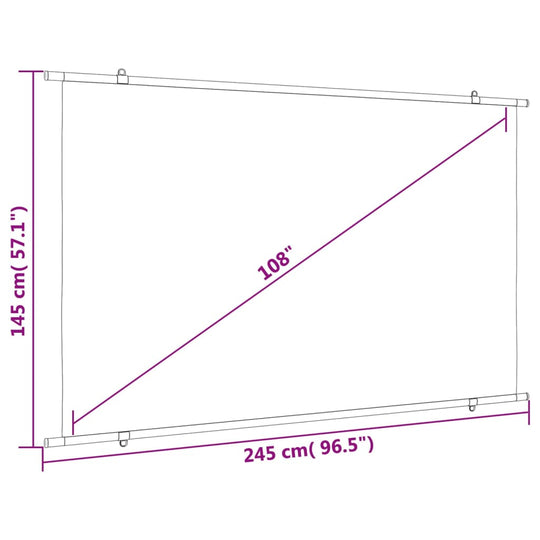 Projection Screen 108" 16:9