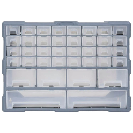 Multi-drawer organiser with 38 drawers, ideal for storage and organisation of tools and accessories.