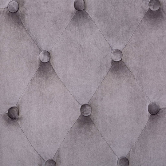 Close-up of tufted velvet fabric featuring decorative buttons for Dining Chairs  pcs  Velvet.