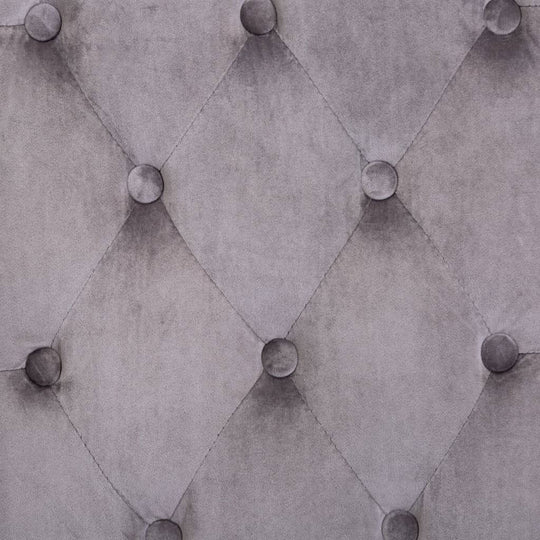 Velvet upholstery close-up featuring decorative buttons on a diamond-patterned design for Dining Chairs  pcs  Velvet.