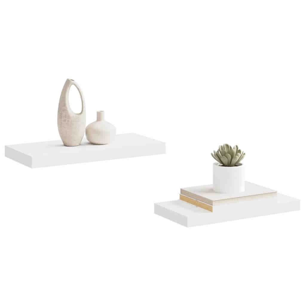 Floating Wall Shelves 2 pcs  50x23x3.8 cm MDF