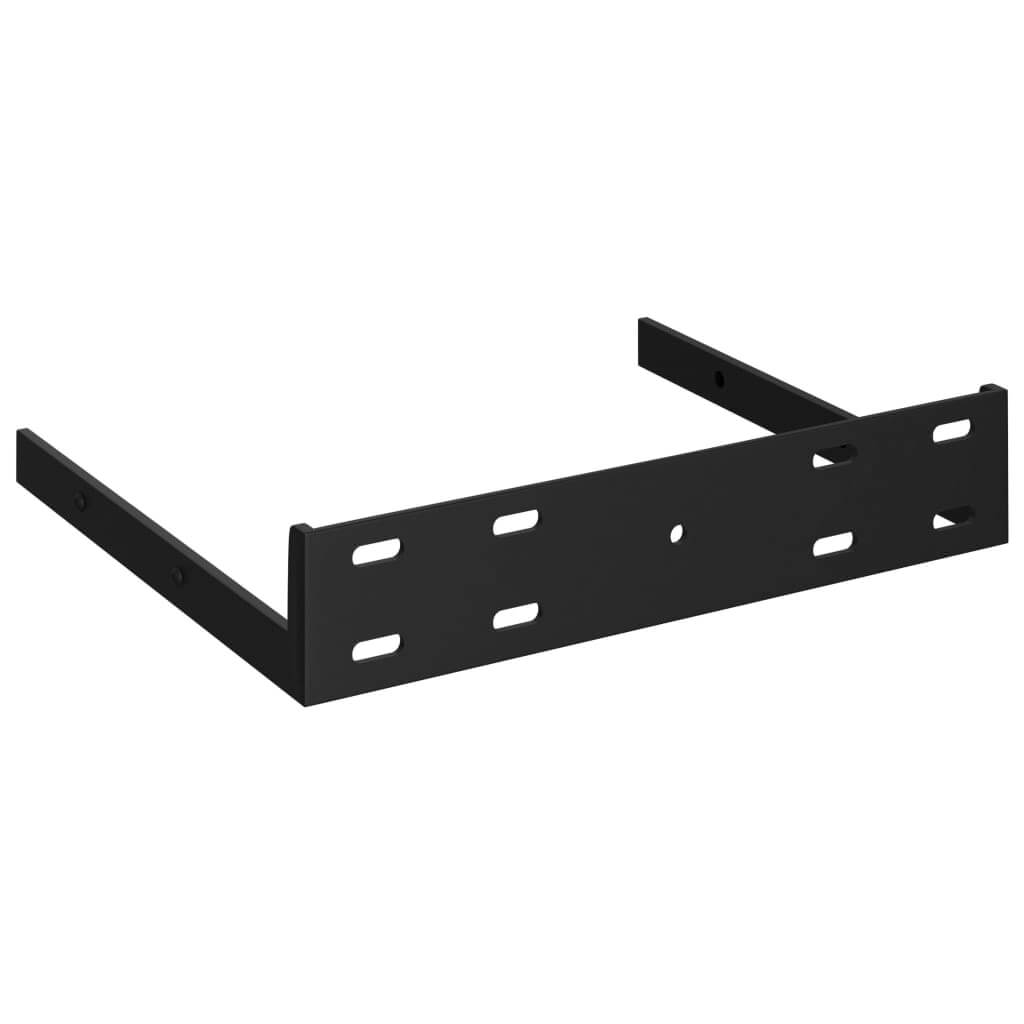 Mounting bracket for Floating Corner Shelves 2 pcs 25x25x3.8 cm MDF, ideal for secure installation and enhanced stability.