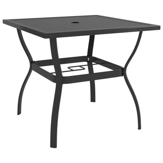 Garden Table 81.5x81.5x72 cm Steel , Furniture -> Outdoor Furniture -> Outdoor Tables , eligant,Furniture -,garden decor,garden table,Home & Garden -,Lawn & Garden -,new-305021,Outdoor Furniture -,Outdoor Tables,Tables -