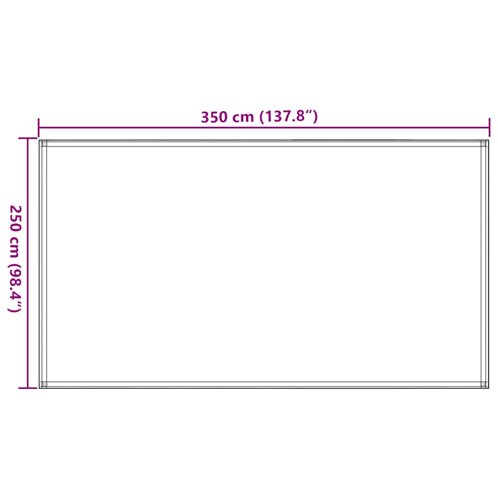 Tent Carpet 250x350 cm