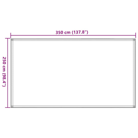 Tent Carpet 250x350 cm