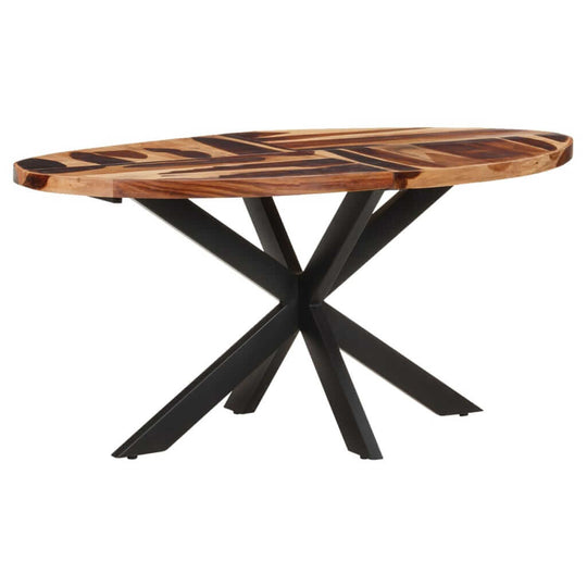 Dining Table 160x90x75cm Solid Acacia Wood