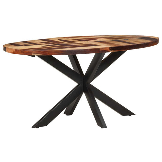 Dining Table 160x90x75cm Solid Acacia Wood