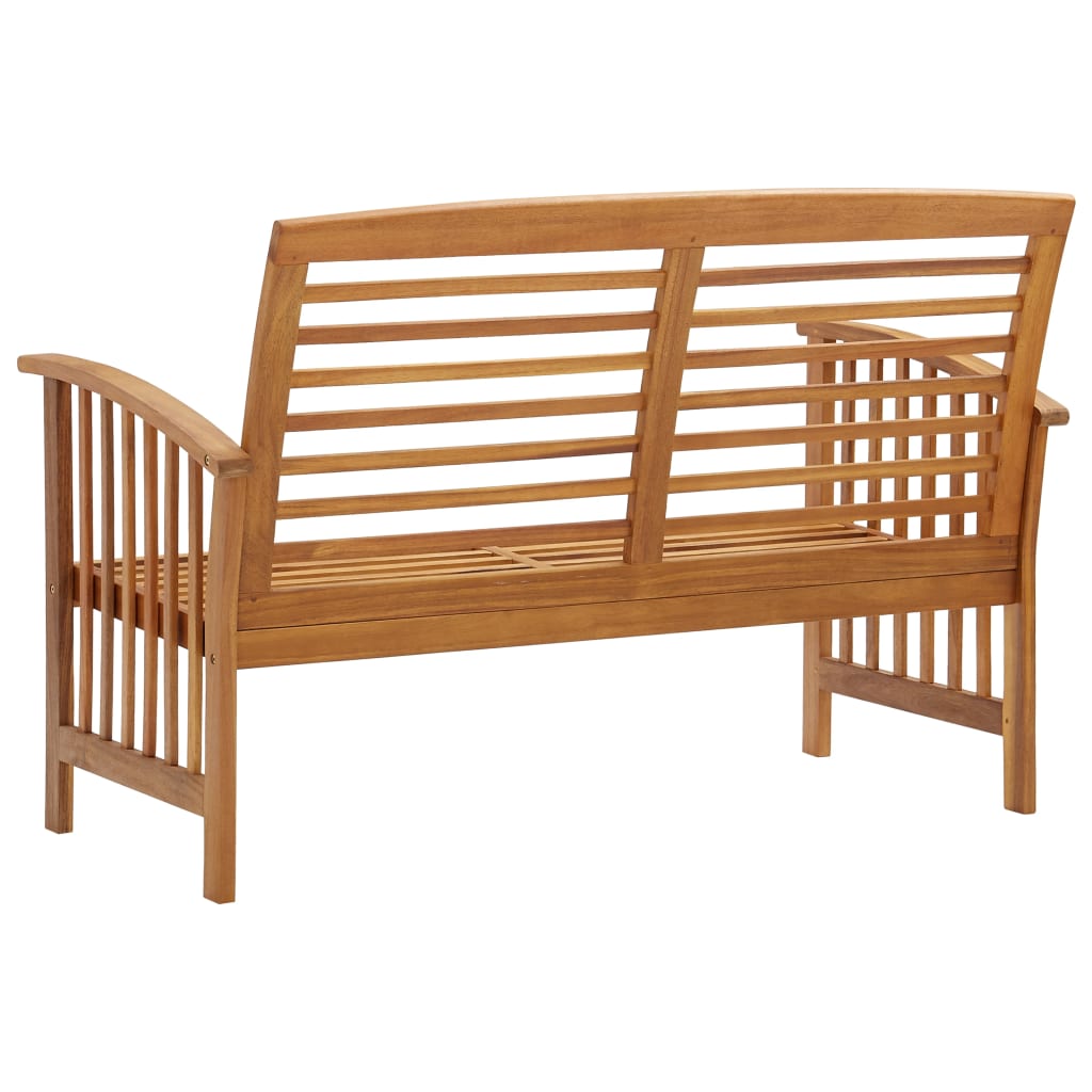 Garden Bench 119 cm Solid Acacia Wood , Outdoor Seating -> Outdoor Benches