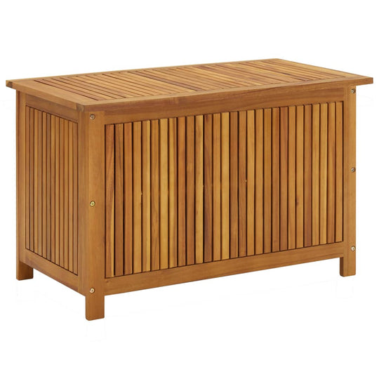 Garden Storage Box 90x50x58 cm Solid Acacia Wood , Furniture -> Outdoor Furniture -> Outdoor Storage Boxes