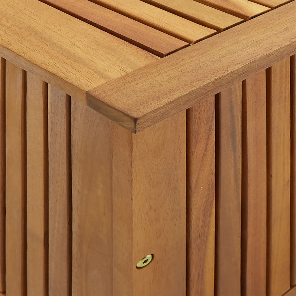 Garden Storage Box 90x50x58 cm Solid Acacia Wood , Furniture -> Outdoor Furniture -> Outdoor Storage Boxes