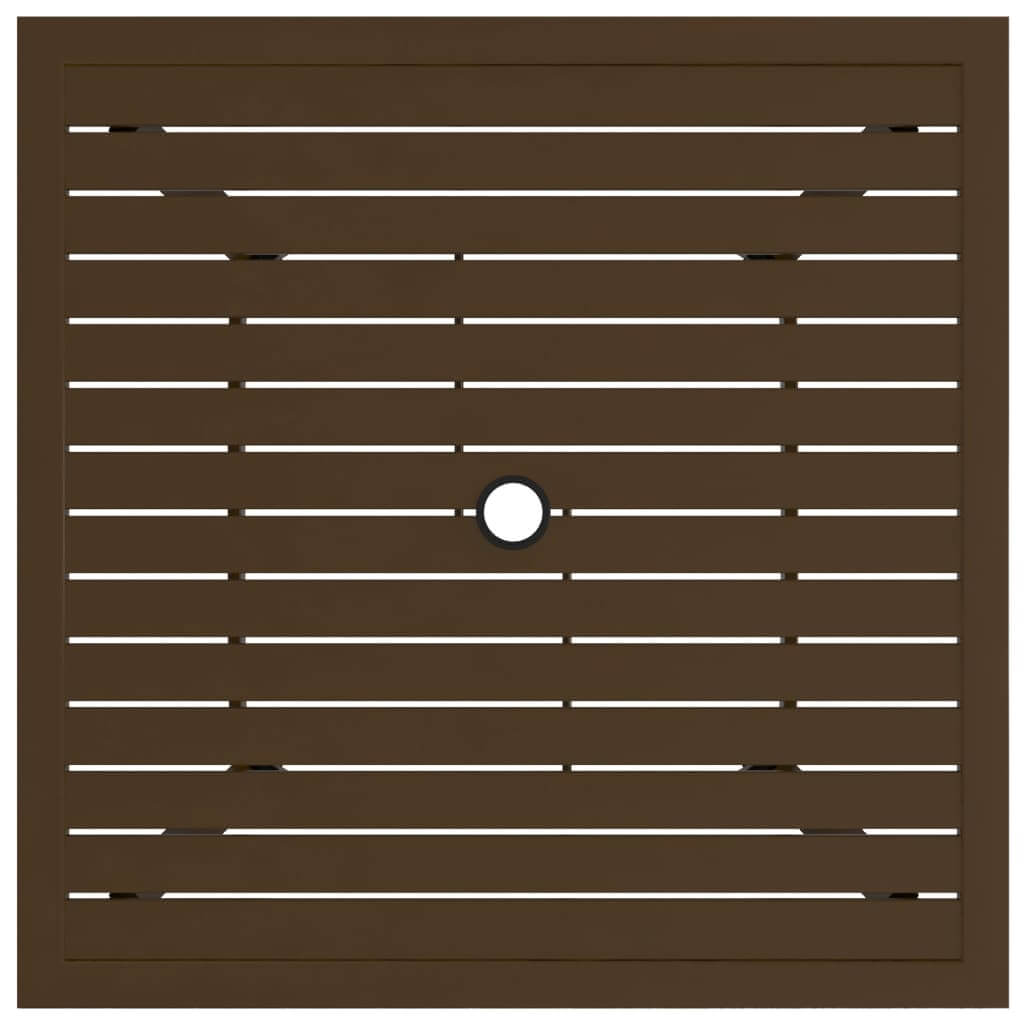 طاولة حديقة 81.5x81.5x72 سم ستيل