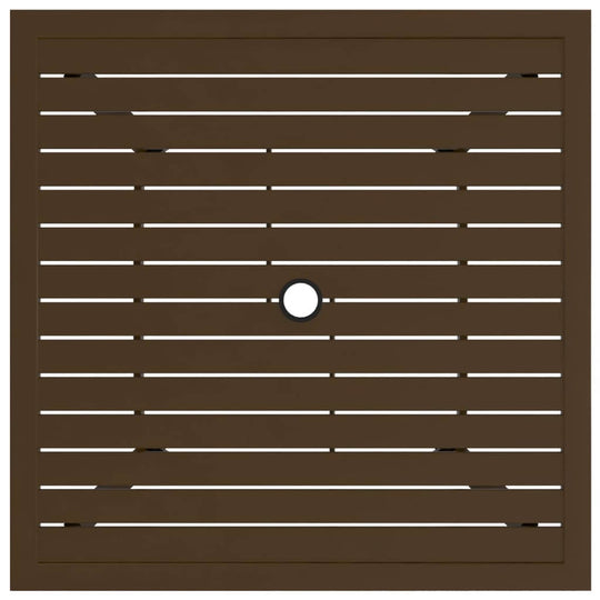 طاولة حديقة 81.5x81.5x72 سم ستيل