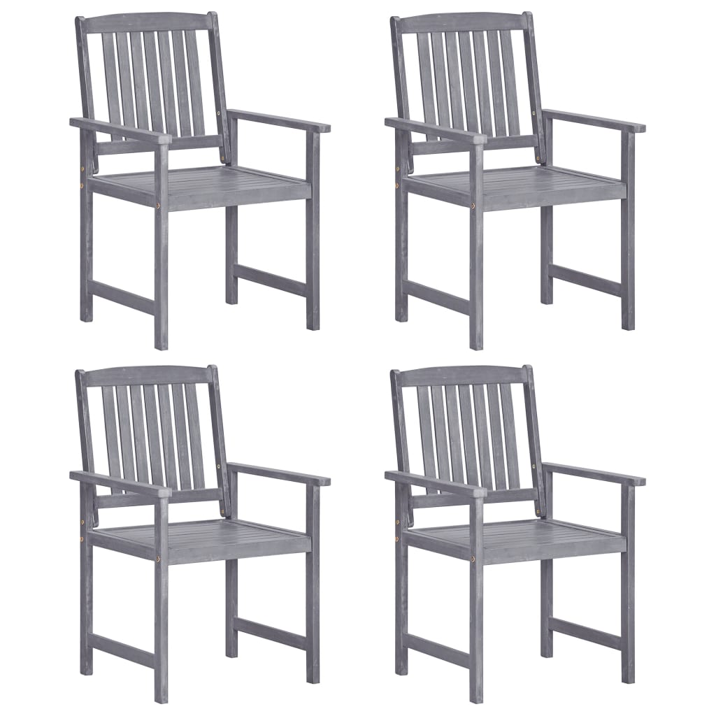 Garden Chairs 4 pcs Solid Acacia Wood , Furniture -> Outdoor Furniture -> Outdoor Seating -> Outdoor Chairs , Chairs -,Durable,eligant,Furniture -,Home & Garden -,Home Decor,Modern Design,new-305021,Outdoor Chairs,Outdoor Furniture -,Outdoor Furniture Set