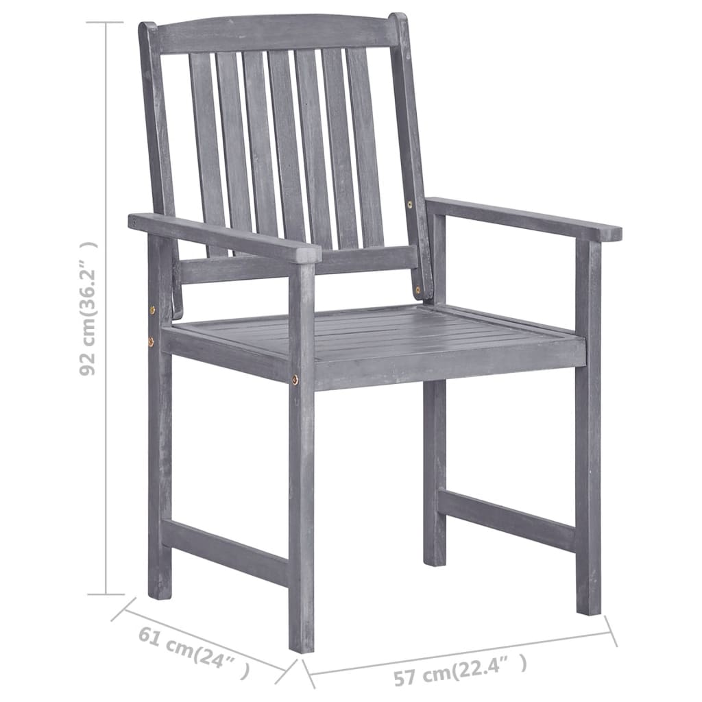 Garden Chairs 4 pcs Solid Acacia Wood , Furniture -> Outdoor Furniture -> Outdoor Seating -> Outdoor Chairs , Chairs -,Durable,eligant,Furniture -,Home & Garden -,Home Decor,Modern Design,new-305021,Outdoor Chairs,Outdoor Furniture -,Outdoor Furniture Set