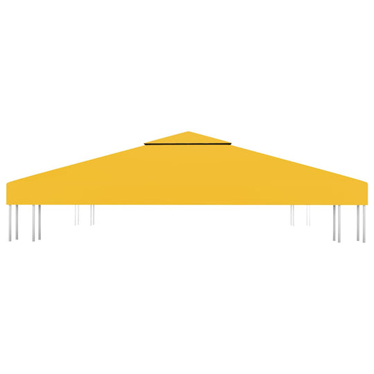 2-Tier Gazebo Top Cover 310 g/m² 3x3 m