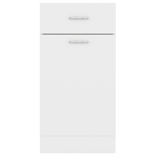 Drawer Bottom Cabinet White 40x46x81.5 cm Engineered Wood