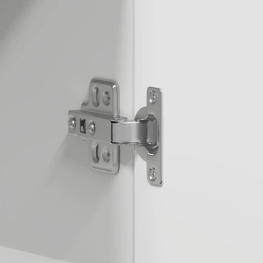 Hanging Cabinet Lyon 60x31x60 cm Engineered Wood close-up of cabinet hinge detail.