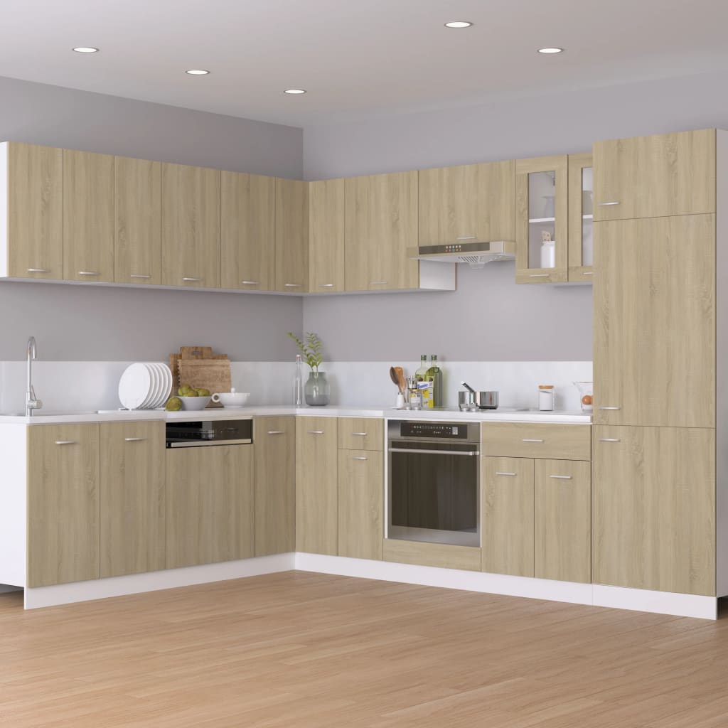 Hanging Cabinet Sonoma Oak 60x31x60 cm Engineered Wood