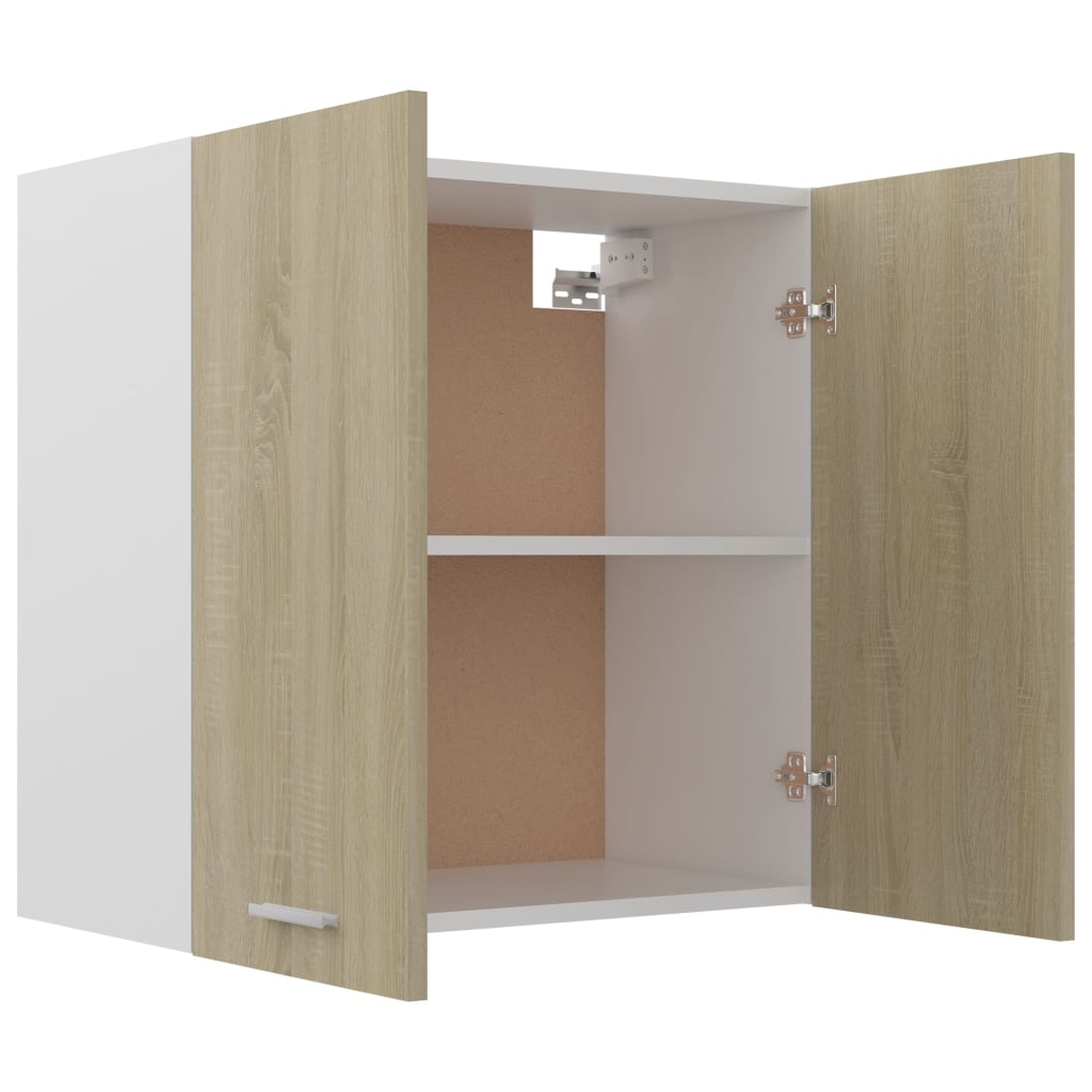 Hanging Cabinet Sonoma Oak 60x31x60 cm Engineered Wood