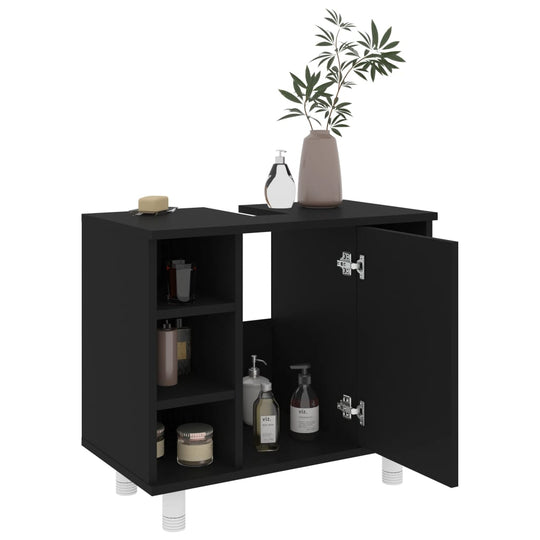 Bathroom Cabinet 60x32x53.5 cm Engineered Wood , Furniture -> Furniture Sets -> Bathroom Furniture Sets , Bathroom Furniture Sets,Durable,eligant,Furniture -,Furniture Sets -,Modern Design,new-305021