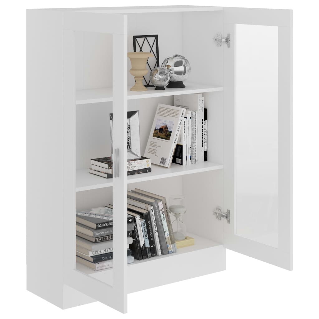 Vitrine Cabinet 82.5x30.5x115 cm Engineered Wood , Furniture -> Shelving -> Bookcases & Standing Shelves , Bookcases & Standing Shelves,Durable,eligant,Furniture -,Home & Garden -,Modern Design,new-305021,Shelving -