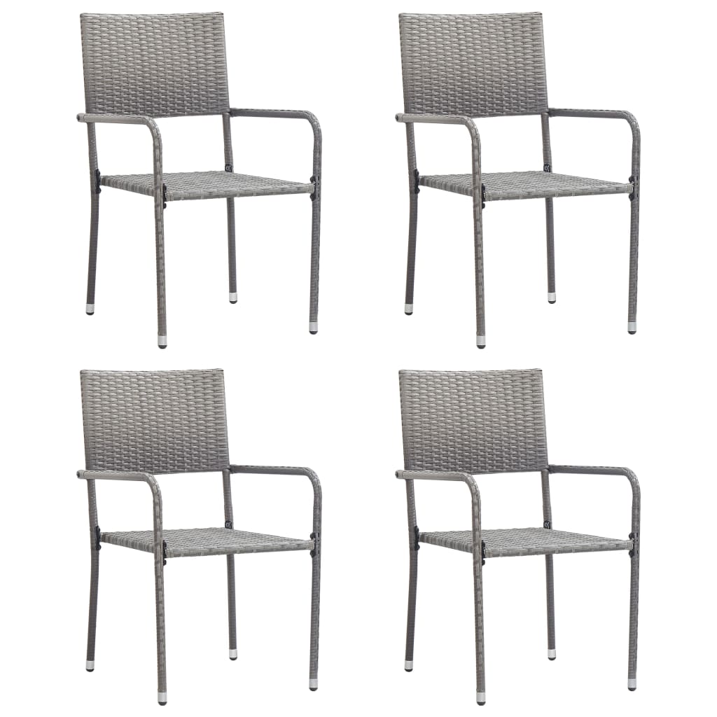 Outdoor Dining Chairs 4 pcs Poly Rattan , Furniture -> Outdoor Furniture -> Outdoor Seating -> Outdoor Chairs , Durable,eligant,Furniture -,Home & Garden -,Modern Design,new-305021,Outdoor Chairs,Outdoor Furniture -,Outdoor Seating -