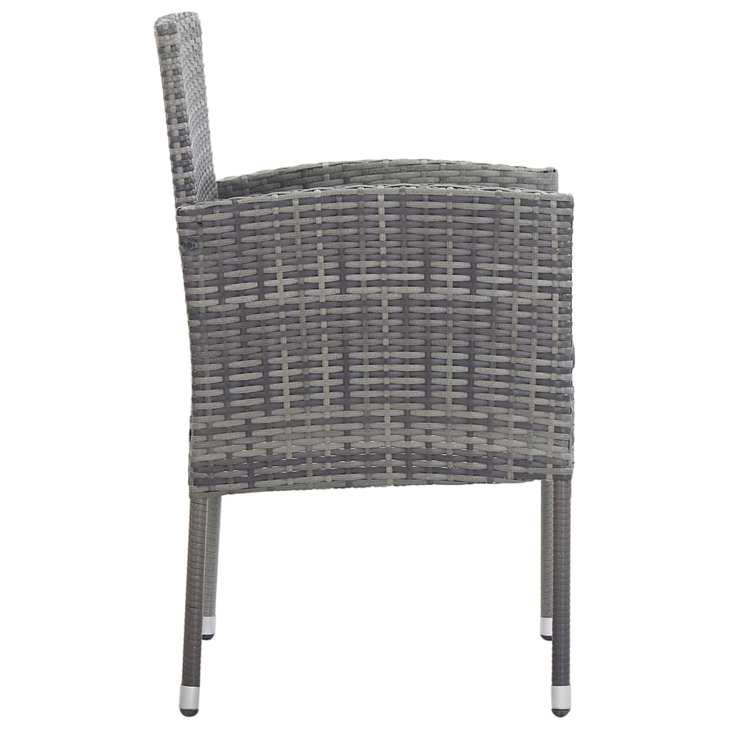 Garden Chairs 4 pcs Poly Rattan . Furniture -> Outdoor Furniture -> Outdoor Seating -> Outdoor Chairs