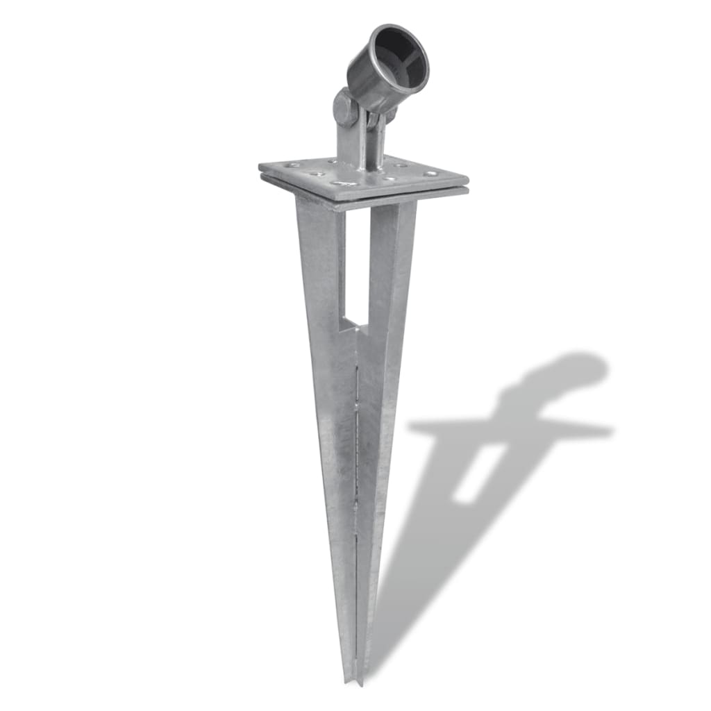 Strive Post Spikes set of 4, zinc coated steel construction, rust-resistant anchor for fence stability and support.