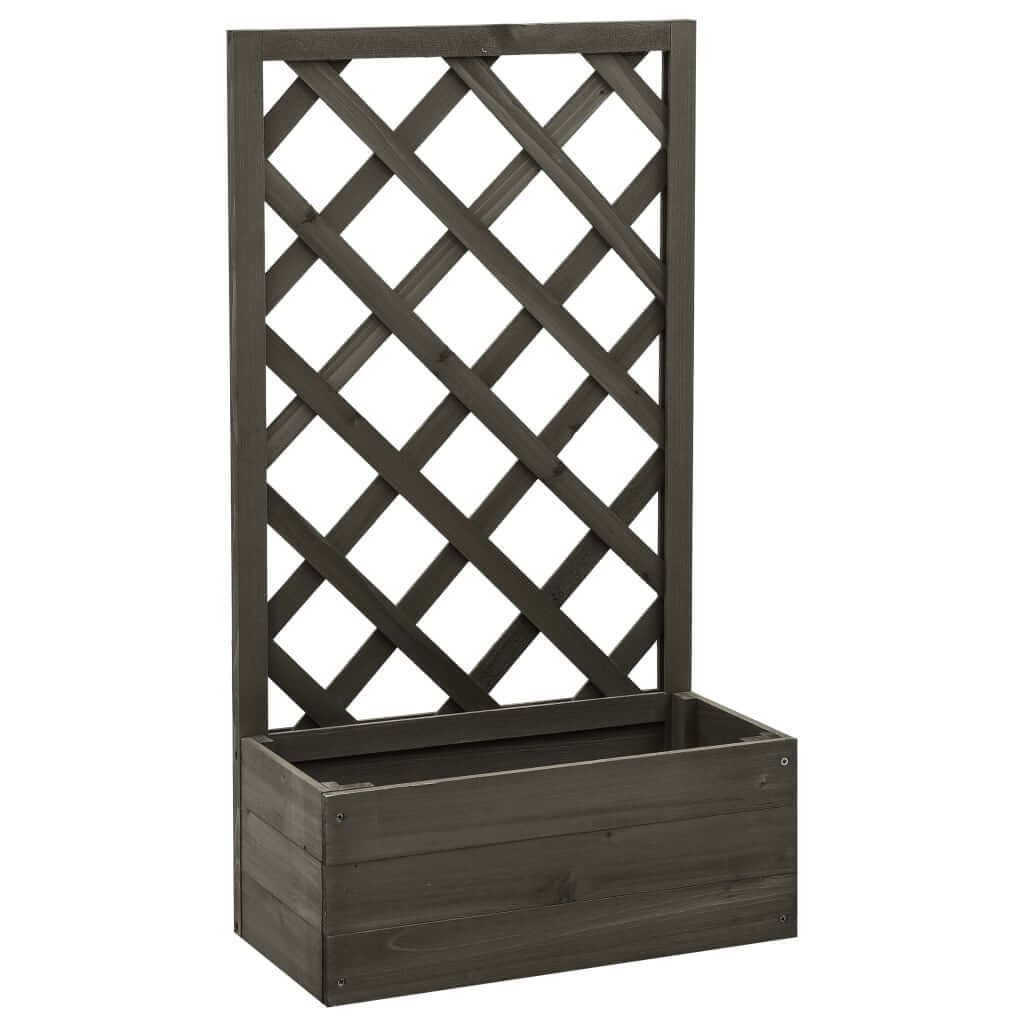 Garden Trellis Planter 50x25x90 cm Solid Firwood , Home & Garden -> Lawn & Garden -> Gardening -> Pots & Planters