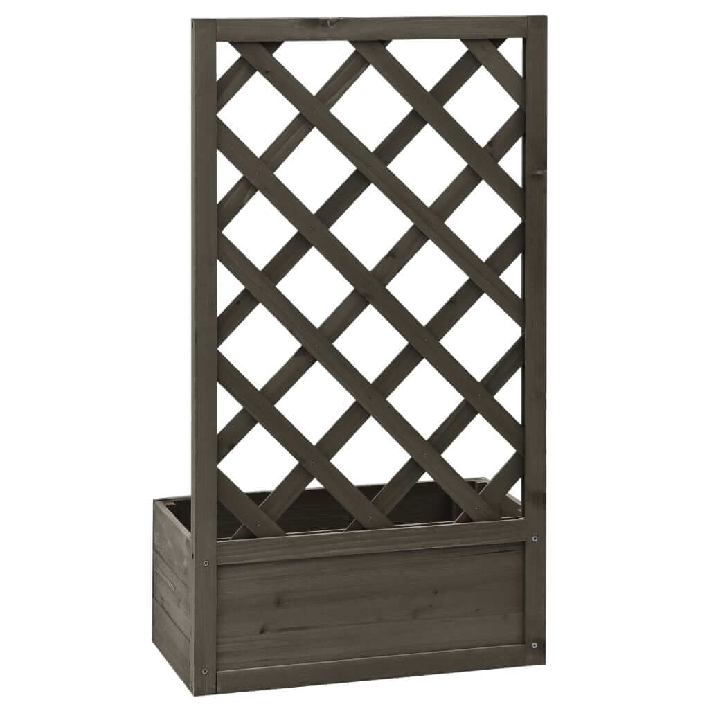 Garden Trellis Planter 50x25x90 cm Solid Firwood , Home & Garden -> Lawn & Garden -> Gardening -> Pots & Planters