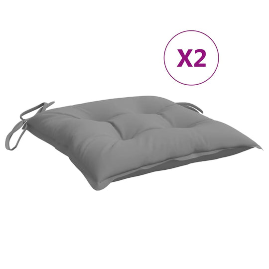 Chair Cushions 2 pcs 40x40x7 cm Oxford Fabric, durable outdoor seating comfort