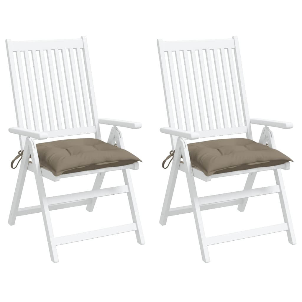 Chair Cushions 2 pcs  50x50x7 cm Oxford Fabric