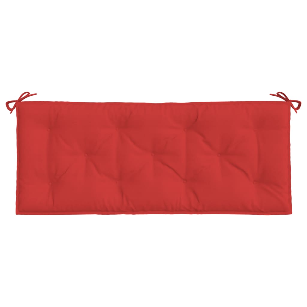 Garden Bench Cushion Red 120x50x7 cm Oxford Fabric