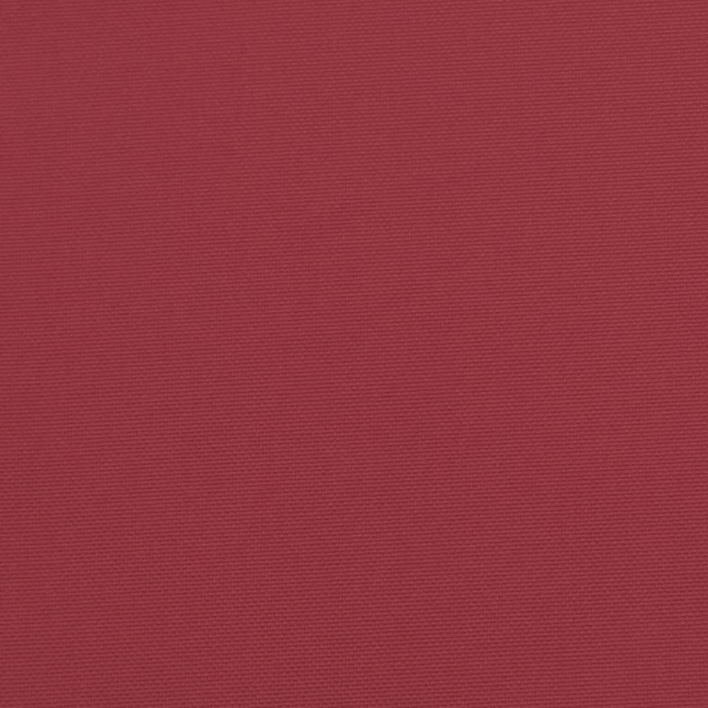 Garden Bench Cushion Wine  180x(50+50)x7cm Oxford Fabric