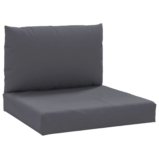 Pallet Cushions 2 pcs Oxford Fabric - Gray outdoor cushion with durable water-resistant material and soft filling.