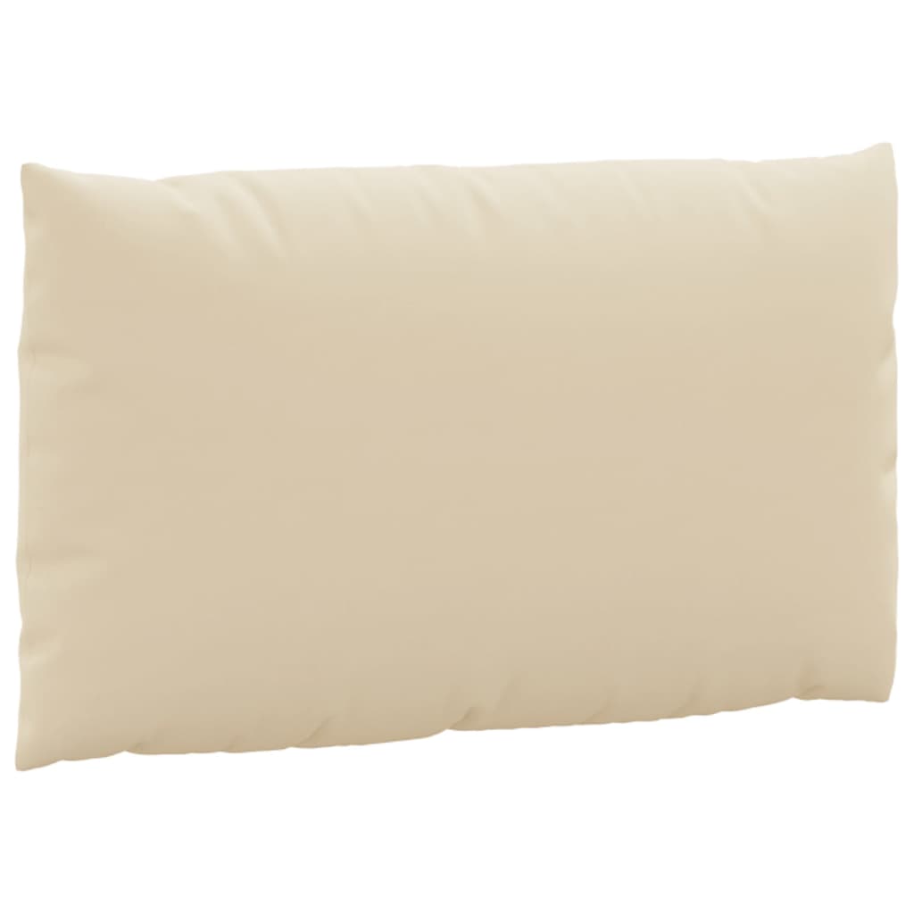 Beige cushion from Pallet Cushions 3 pcs Oxford Fabric set for outdoor use