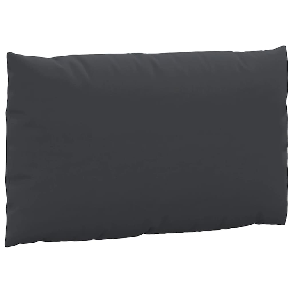 Pallet Cushions 3 pcs Oxford Fabric in dark grey color for outdoor seating, showcasing durable and water-resistant material.