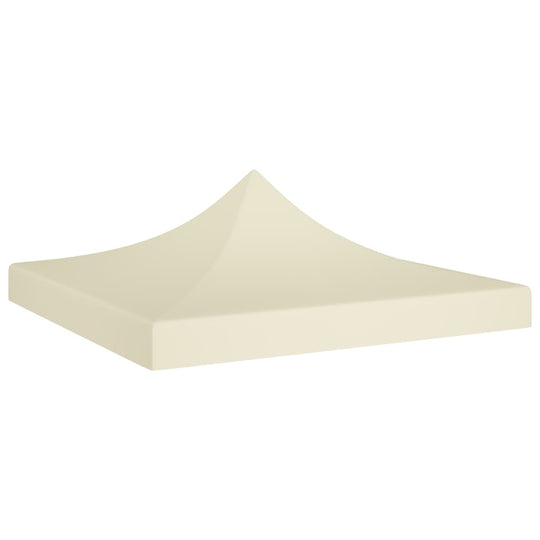 Cream party tent roof 2x2 m, UV-resistant and weatherproof, ideal replacement for outdoor furniture marquess.