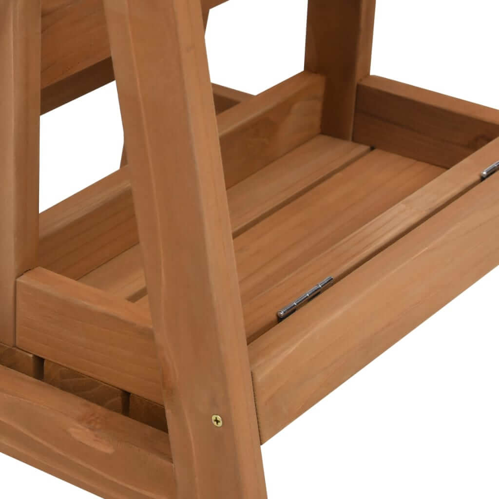 Foldable Step Stool Solid Firwood