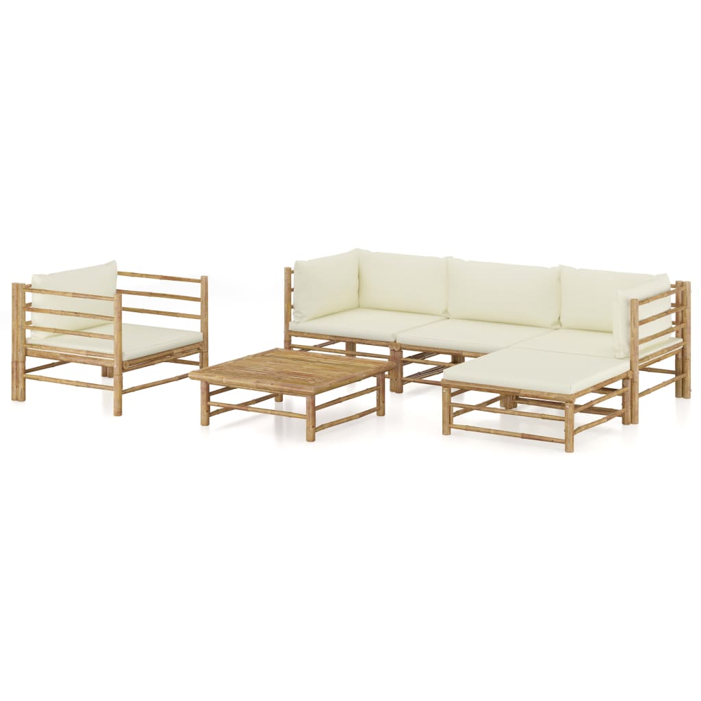 9 Piece Garden Lounge Set with Dark Cushions Bamboo , Furniture -> Outdoor Furniture -> Outdoor Furniture Sets , Durable,eligant,Furniture -,Home & Garden -,Modern Design,new-305021,Outdoor Furniture -,Outdoor Furniture Sets,Wooden Furniture