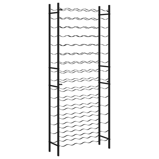 Wine Rack for 96 Bottles  Iron, sturdy wine holder with sleek design for home decor, holds up to 96 wine bottles.