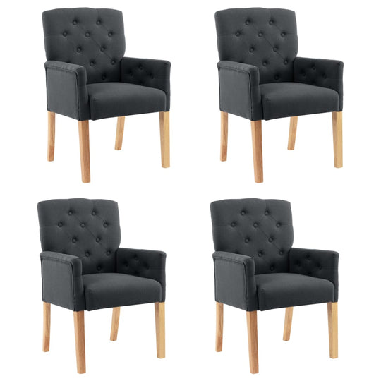 Dining Chairs with Armrests 4 pcs Fabric,Furniture -> Chairs -> Kitchen & Dining Room Chairs,Chairs -,Durable,eligant,Furniture -,Home & Garden -,Kitchen & Dining Room Chairs,Modern Design,new-305021