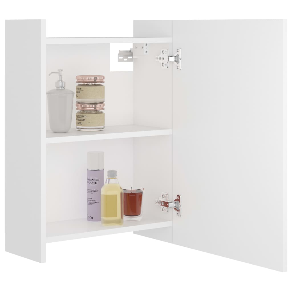 Bathroom Mirror Cabinet 62.5x20.5x64 cm Engineered Wood , Bathroom mirror , Bathroom Vanity Units,Cabinets & Storage -,Frameless,Furniture -,Home Decor,Home Furnishings,Interior Design,Modern Design,new-305021,Vanity Units -